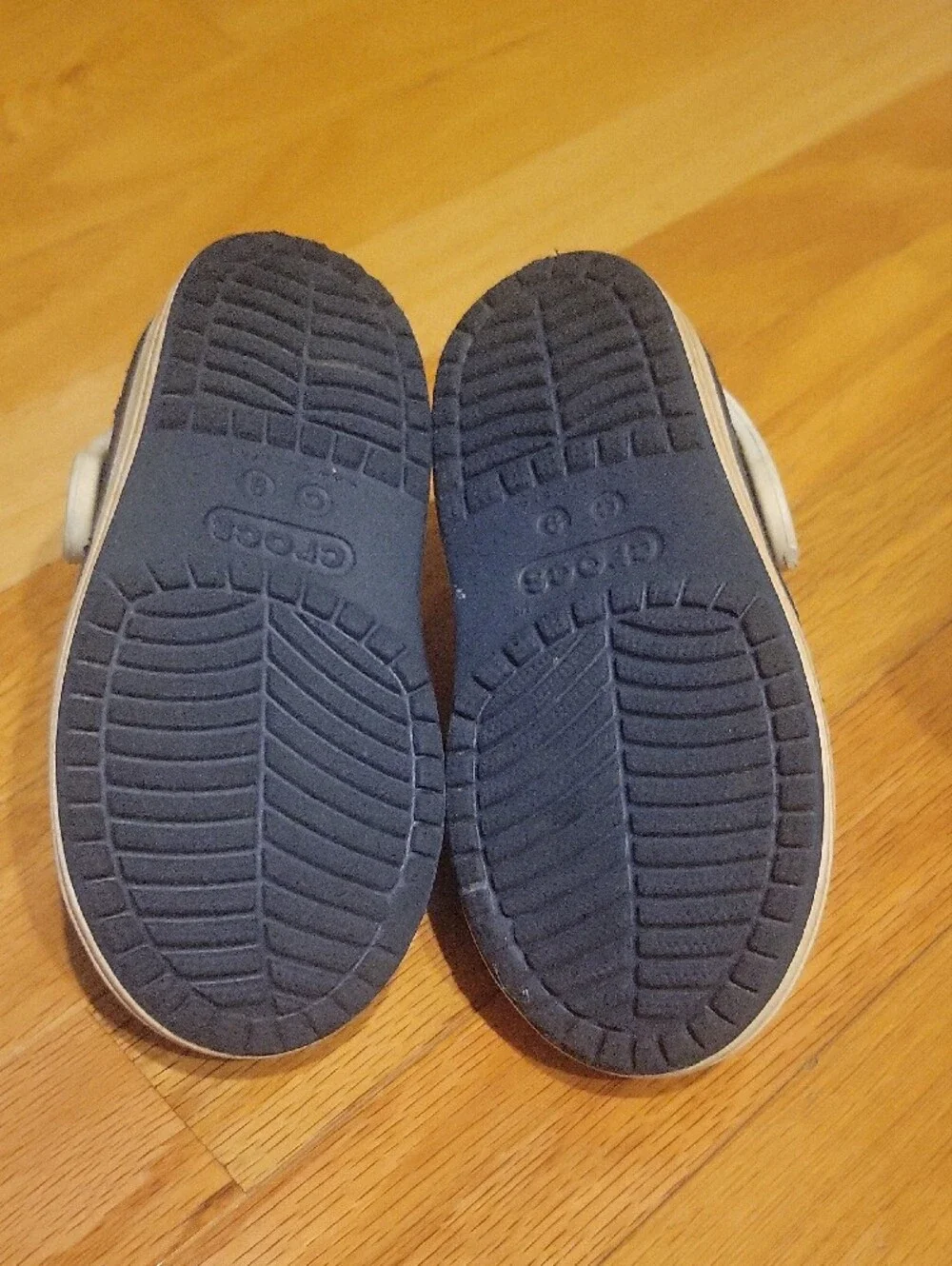 CROCS Kids Bump It Navy Clogs | 9